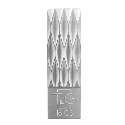  Зображення Флеш-накопичувач USB 16GB T&G 103 Metal Series Silver (TG103-16G) 