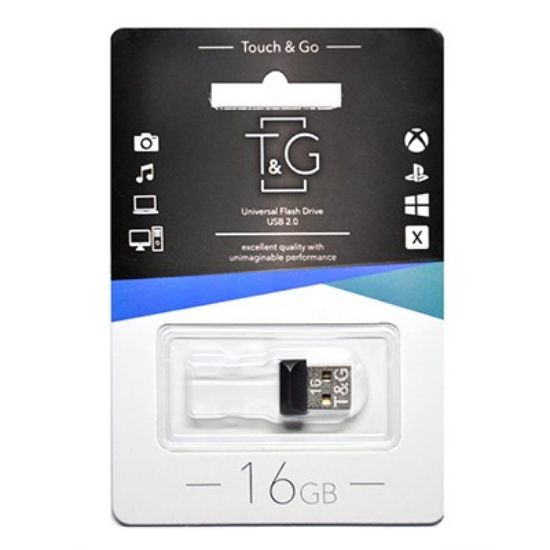  Зображення Флеш-накопичувач USB 16GB T&G 010 Shorty Series (TG010-16GB) 