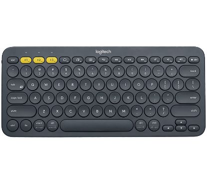  Зображення Клавіатура бездротова Logitech K380 Multi-Device Bluetooth Black (920-007582) 