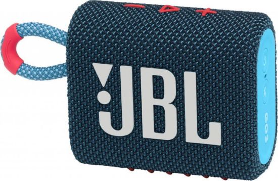  Зображення Акустична система JBL GO 3 Синій-Рожевий 