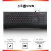  Зображення Клавіатура Piko KX6 USB Black (1283126489556) 