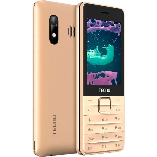  Зображення Мобільний телефон TECNO T454 2.8" 2SIM, 1500mAh, Champagne Gold 