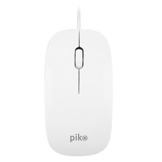  Зображення Мишка Piko MS-071 (1283126467165) White USB 