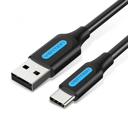  Зображення Кабель Vention USB Type-C - USB, 2m, Black (COKBH) 