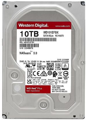  Зображення Жорсткий диск WD 10TB 3.5" 7200 256MB SATA Red Plus NAS 