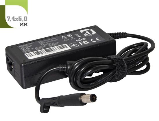  Зображення Блок живлення для ноутбука 1stCharger HP 65W(18.5V/3.5A) 7.4x5.0 + кабель живлення 