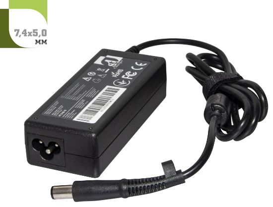  Зображення Блок живлення для ноутбука 1stCharger HP 65W(19.5V/3.33A) 7.4x5.0 + кабель живлення 