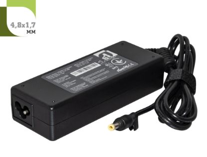  Зображення Блок живлення для ноутбука 1stCharger HP 90W(19V/4.74A) 4.8x1.7 + кабель живлення 