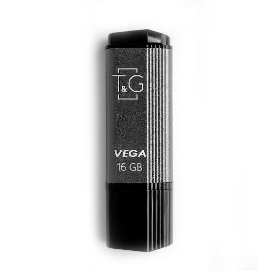  Зображення Флеш-накопичувач USB 16GB T&G 121 Vega Series Grey (TG121-16GBGY) 