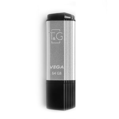  Зображення Флеш-накопичувач USB 64GB T&G 121 Vega Series Silver (TG121-64GBSL) 