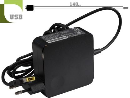  Зображення Блок живлення 1StCharger для ноутбука Lenovo 20V 3.25A 65W USB + кабель живлення Retail BOX 