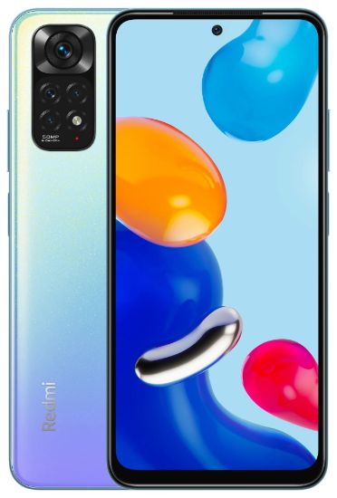  Зображення Смартфон Xiaomi Redmi Note 11 4/128GB Dual Sim Star Blue 