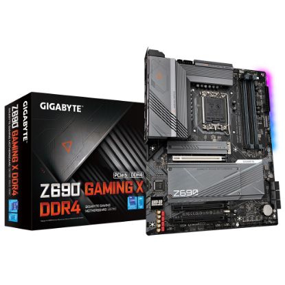  Зображення Mатеринська плата s1700 Intel Z690 DP/HDMI 4xM.2 2 .5GbE LAN ATX Z690 GAMING X DDR4 