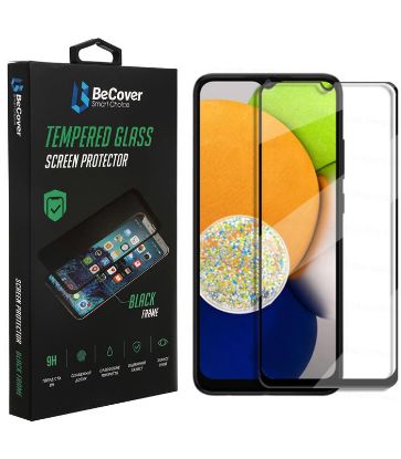  Зображення Захисне скло BeCover для Samsung Galaxy A13 5G SM-A136 Black (707319) 