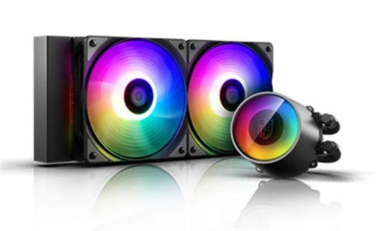  Зображення Система водяного охолодження DeepCool Castle 240RGB V2 (DP-GS-H12AR-CSL240V2) 