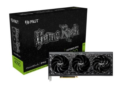  Зображення Відеокарта GeForce RTX 4090  24GB GDDR6X   Palit GameRock OmniBlack) 