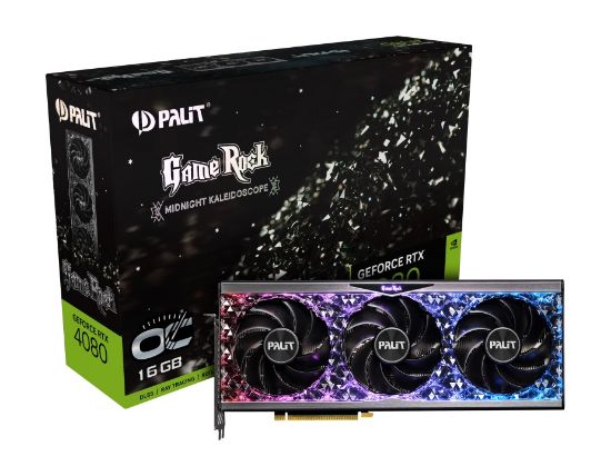  Зображення Відеокарта GF RTX 4080 16GB GDDR6X GameRock OC Palit (NED4080S19T2-1030G) 