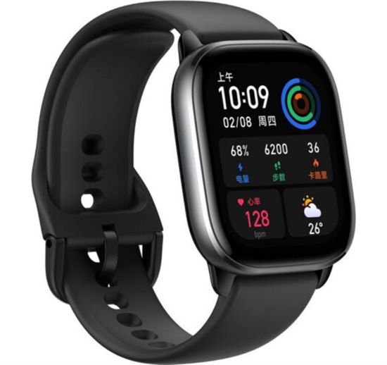  Зображення Смарт-годинник Xiaomi Amazfit GTS 4 Mini Midnight Black 