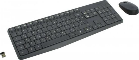  Зображення Комплект Logitech Wireless Combo MK235 UA (920-007931) Black USB 