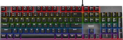  Зображення Клавіатура Noxo Retaliation Mechanical Blue switches RU (4770070882085) 