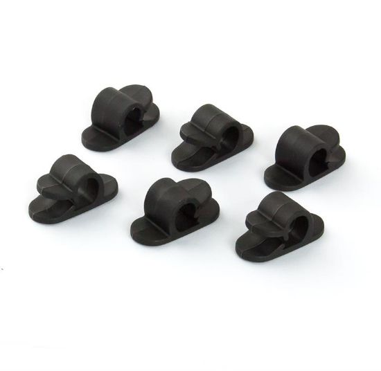  Зображення Тримач для кабелю Piko CC-905 6 pcs black color (1283126476860) 