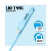  Зображення Дата кабель USB 2.0 AM to Lightning 1.2m AL-CBCOLOR-L1BL Blue ACCLAB (1283126518188) 