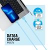  Зображення Дата кабель USB 2.0 AM to Lightning 1.2m AL-CBCOLOR-L1BL Blue ACCLAB (1283126518188) 