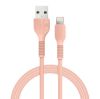  Зображення Дата кабель USB 2.0 AM to Lightning 1.2m AL-CBCOLOR-L1PH Peach ACCLAB (1283126518201) 