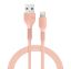  Зображення Дата кабель USB 2.0 AM to Lightning 1.2m AL-CBCOLOR-L1PH Peach ACCLAB (1283126518201) 