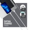  Зображення Кабель ACCLAB AL-CBCOLOR-L1WT USB-Lightning 1.2м White (1283126518225) 