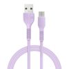  Зображення Кабель ACCLAB AL-CBCOLOR-M1PP USB-microUSB 1.2м Purple (1283126518126) 