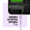  Зображення Кабель ACCLAB AL-CBCOLOR-M1PP USB-microUSB 1.2м Purple (1283126518126) 