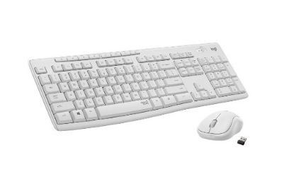  Зображення Набір бездротовий Клавіатура+Миша Logitech Wireless MK295 Silent Off-White (920-009824)) 