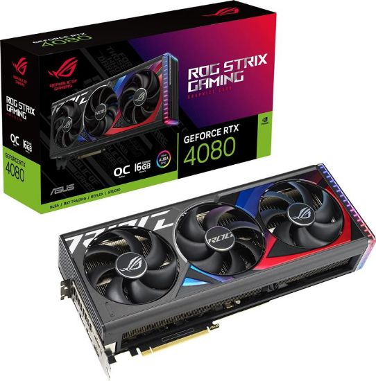  Зображення Відеокарта NVIDIA RTX 4080 ROG/STRIX/OC/GAMING/16GB/GDDR6X ROG-STRIX-RTX4080-O16G-GAMING 