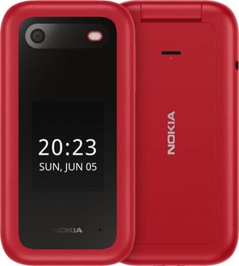  Зображення Мобільний телефон Nokia 2660 Flip Dual Sim Red 