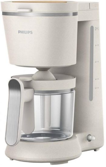  Зображення Кавоварка Philips крапельна Series 5000, 1.2л, мелена, білий 