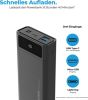  Зображення Універсальна мобільна батарея RealPower PB-20k PD Powerbank 20000mAh Black (PB-20k PD) 