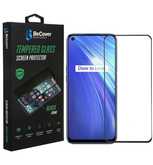  Зображення Скло захисне BeCover Realme GT2 Pro Black (707877) 