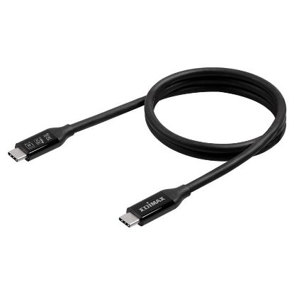  Зображення Кабель Edimax UC4 USB-C-USB-C, Thunderbolt3, 0.5м Black (UC4-005TB) 