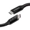  Зображення Кабель Edimax UC4 USB-C-USB-C, Thunderbolt3, 0.5м Black (UC4-005TB) 