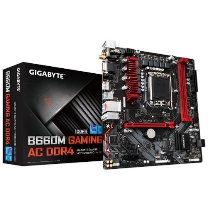  Зображення Материнська плата GIGABYTE B660M GAMING AC DDR4 