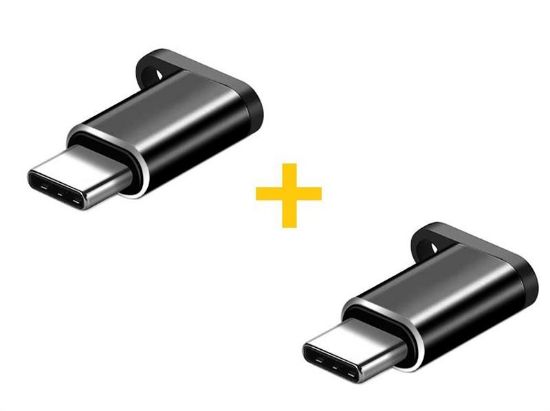  Зображення Перехідник MicroUSB to Type-C AC-012 2 pcs XoKo (XK-AC012-BK2) 