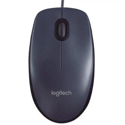  Зображення Мишка Logitech M90 Dark (910-001793) 