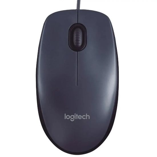  Зображення Мишка Logitech M90 Dark (910-001793) 