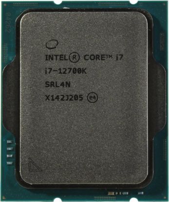  Зображення Процесор Intel s1700 Core i7-12700K 12-Core 3.6-5.0GHz/12Mb/7nm/125W_TDP Alder Lake Intel UHD Graphics770 (CM8071504553828) Tray) 