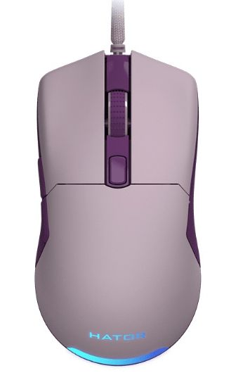  Зображення Мишка Hator Pulsar Essential USB Lilac (HTM-307) 