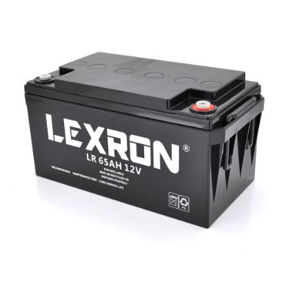  Зображення Акумуляторна батарея Lexron 12V 65AH (LR-12-65/29318) GEL 