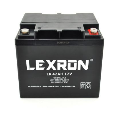  Зображення Акумуляторна батарея Lexron 12V 42AH (LR-12-42/29317) GEL 