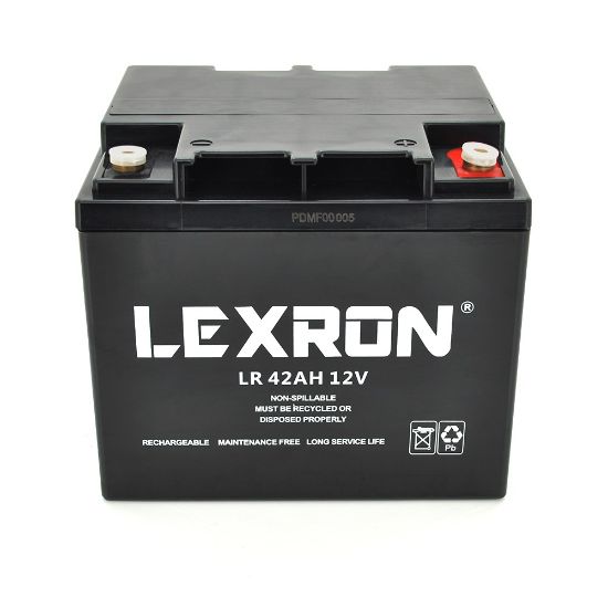  Зображення Акумуляторна батарея Lexron 12V 42AH (LR-12-42/29317) GEL 