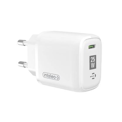  Зображення Зарядний пристрій Intaleo TCGQPD125 1хType-C 3A/25W QC/PD3.0 (1283126538827) 